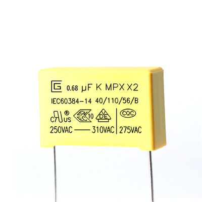 ตัวเก็บประจุ 684k 0.68 UF 275VAC โครงสร้างไม่เหนี่ยวนำ
