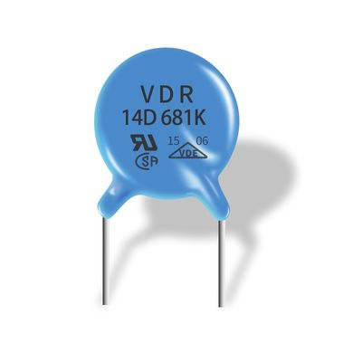 3000VAC วาริสตอร์อ๊อกไซด์โลหะ 0.5W-10W ปริมาตรการระดับพลังงาน 1pF-1000pF กระแสรั่ว ≤0.1mA