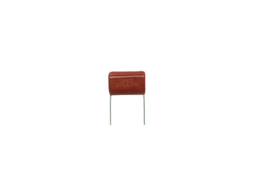 ผ่านหลุม โพลีโพรพีเลน Pp Capacitors ความยาว 6.3 มิลลิเมตร-20 มิลลิเมตร
