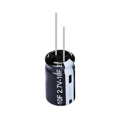 ซุปเปอร์คาปาซิเตอร์ 10F, 3000f 2.7 Volt Capacitor ลักษณะอุณหภูมิต่ำเป็นพิเศษ