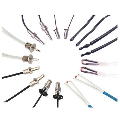 การตอบสนองอย่างรวดเร็ว เซ็นเซอร์อุณหภูมิ NTC IP67 IP68 ความต้านทานความแม่นยำสูง