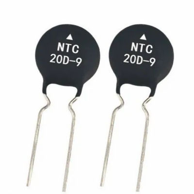 ODM OEM Switching Power เทอร์มิสเตอร์ NTC 20D-9 P7.5MM มุมขวา