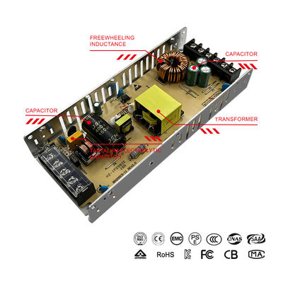 Bina SMPS Switching Led Power Supply 5v 200w สีเต็ม ความดันคงที่ LED Driver 5v