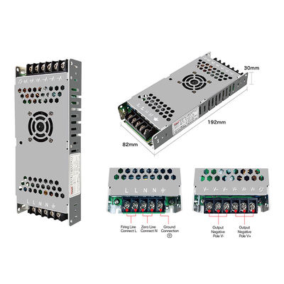 SMPS Switching Led Screen Power Supply 12v 300w Led Constant Voltage Driver Ultra Thin 5v เครื่องขับขี่ความดันคงที่