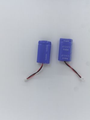 5.5V 1.5F เวลาชาร์จ/ปล่อยเร็ว คอนเดสซิเตอร์ความจุสูง มีความทนทานในวงจรถึง 000 ครั้ง