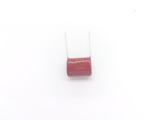 ผ่านหลุม โลหะฟิล์ม Capacitor 50V-1000V เทปและกล่องแพคเกจ