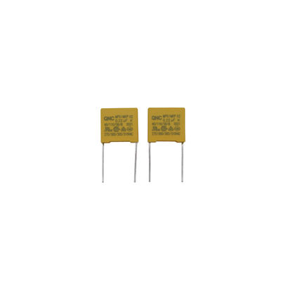 50/60Hz ผ่านรู Radial X2 ความปลอดภัย Capacitor ระดับอุณหภูมิการทํางานที่กว้าง