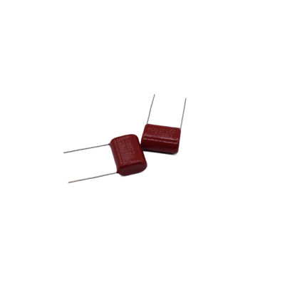 106J400V โพลีโปรพีเลนคอนเดสซิเตอร์โลหะผ่านเทปรูและกล่องบรรจุ