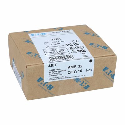 Eaton Bussmann ซีรีส์ ความเร็วสูง British Standard BS88 ฟิวส์ 32ET