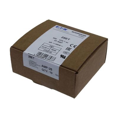Eaton Bussmann ซีรีส์ ความเร็วสูง British Standard BS88 ฟิวส์ 25ET