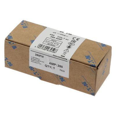 Eaton Bussmann Series ความเร็วสูง British Standard BS88 ฟิวส์ 280FM