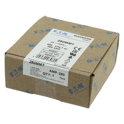 Eaton Bussmann ซีรีส์ ความเร็วสูง British Standard 280A BS88 ฟิวส์ 280MMT