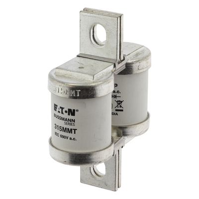 Eaton Bussmann ซีรีส์ ความเร็วสูง British Standard 315A BS88 ฟิวส์ 315MMT