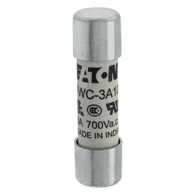 ความสามารถในการจักรยานที่ดีและผลงาน Cramic Fuse Eaton Bussmann 10 X 38 มม Ferrule Fuse FWC-3A10F