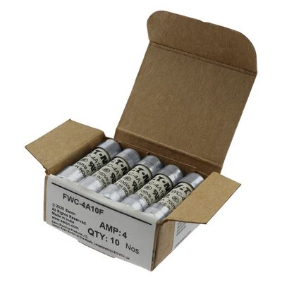 ความสามารถในการจักรยานที่ดีและผลงาน Cramic Fuse Eaton Bussmann 10 X 38 มม Ferrule Fuse FWC-4A10F