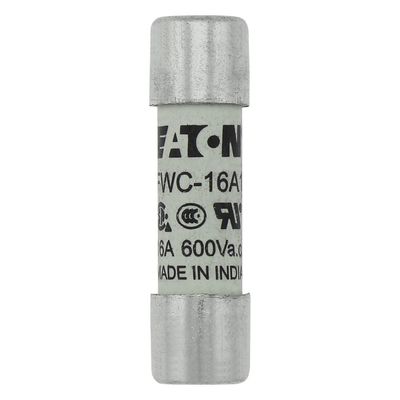 ความสามารถในการจักรยานและผลงานที่ดี Cramic Fuse Eaton Bussmann 10 X 38 มม Ferrule Fuse FWC-16A10F