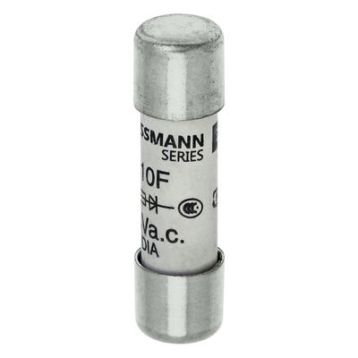 ความสามารถในการจักรยานที่ดีและผลงาน Cramic Fuse Eaton Bussmann 10 X 38 มม Ferrule Fuse FWC-25A10F