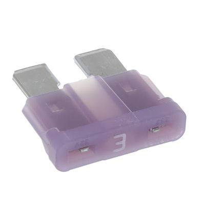 เล็ตเทลฟิวส์ 3A สีม่วง Blade Car Fuse 32V Dc Mfr. ส่วนที่ 0287003 PXCN