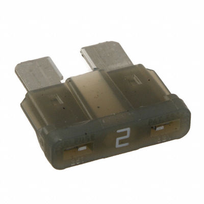 ไฟฟิวส์ใบเล็กสําหรับรถยนต์ Littelfuse 2A สีเทา อะไหล่หมายเลข 0287002.PXCN