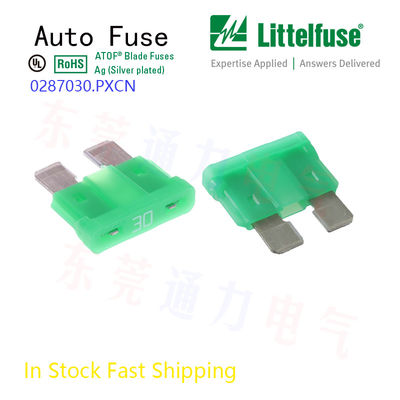 อุปกรณ์ประปาขนาดเล็ก 7.5A อุปกรณ์ประปาใบสีน้ําตาล 32V Dc Mfr ส่วนที่ 02870075.PXCN