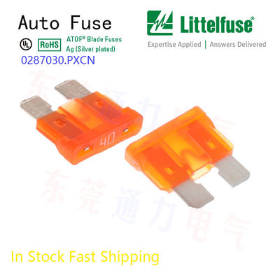 อุปกรณ์ประปาขนาดเล็ก 7.5A อุปกรณ์ประปาใบสีน้ําตาล 32V Dc Mfr ส่วนที่ 02870075.PXCN