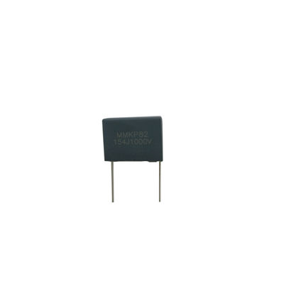 MMKP82 เครื่องประกอบฟิล์มพอลิโพรไพรเพลินเมทัลลิสซ์แบบสอดเสียง 154J1000V P15MM