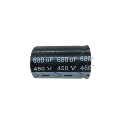 ตัวเก็บประจุอลูมิเนียมอิเล็กโทรไลติก 680uF 450V ความถี่สูง ขั้วต่อ M5/M6