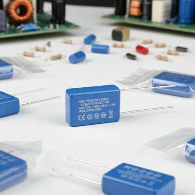 ความถี่ 50 60Hz X2 ระยะความถี่ของตัวประกอบความปลอดภัย 0 001uF 4 7uF ส่วนประกอบไฟฟ้าสําหรับการใช้งานลดเสียง